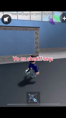 Si juegan conmigo y me toca sheriff, conmigo no se puede🥲 #mm2fyp#mm2viral#humor#fypシ゚#crzgf 