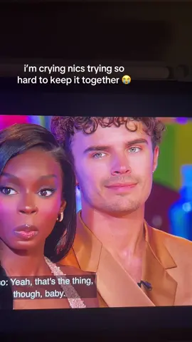 that’s his queen right there 👑#loveislandreunion #nicolandria #freakonico #loveislandseason7 #loveislandseason7reunion