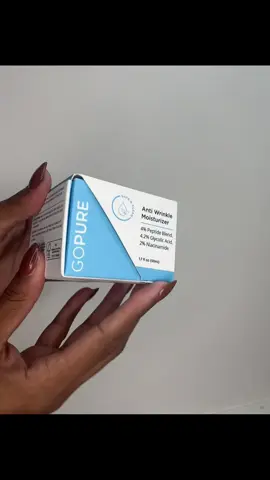 I love my gopurw products! #tiktokshopcreatorpicks #gopure #skincare #moisturizer 