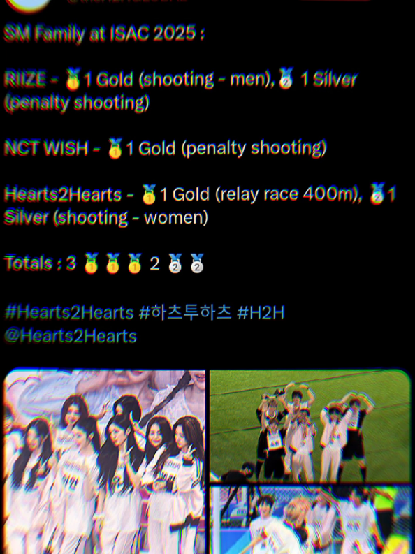 jadwal boleh padat tapi semangat tetap menyalah😎🔥 #RIIZE #NCTWISH #HEARTS2HEARTS #SMTOWN #ISAC2025 