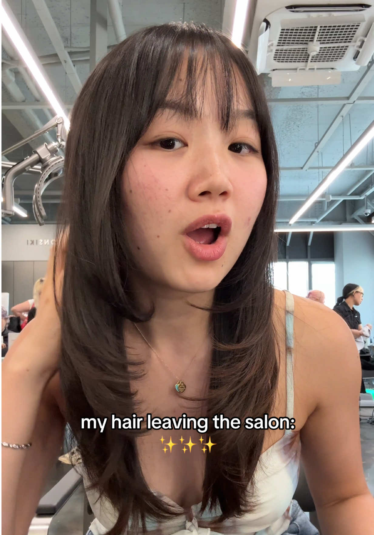 It’s all in the styling 🥹🥲 #layeredhaircut 
