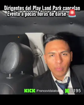 Se cancela evento en el Play Land Park 🚨  #ate #lima #peru🇵🇪 #francovidalalcalde 