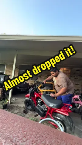 Colman mini bike modification! 