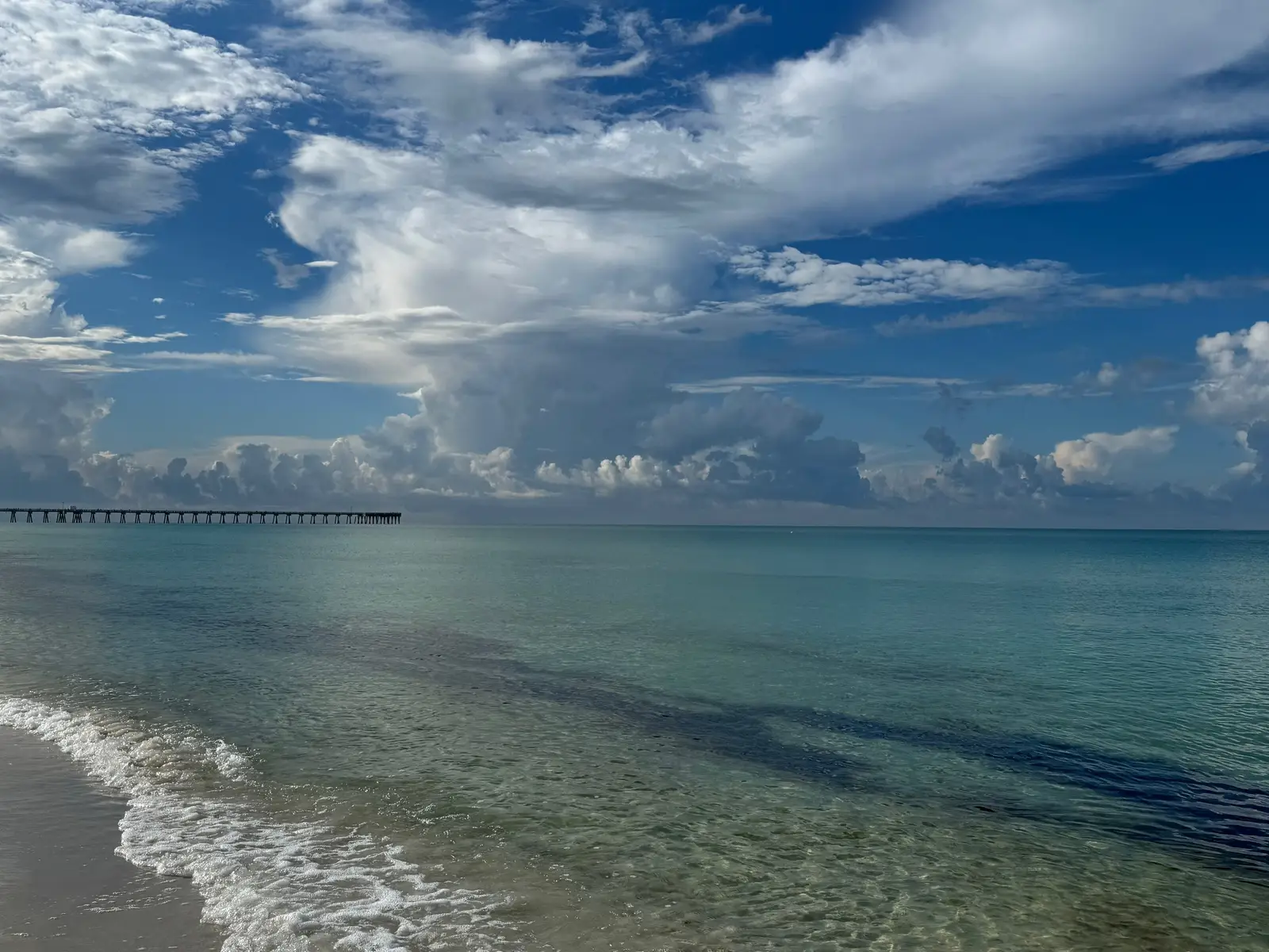 Nobody talks about how it feels to go from this … peace then back to reality  #happyplace #panamacitybeach 