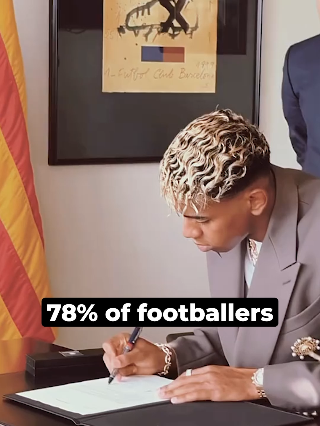78% of Footballers End Up Bankrupt #football #lamineyamal #Soccer