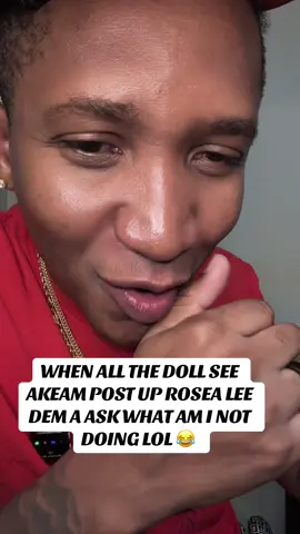 WHEN ALL THE DOLL SEE AKEAM POST UP ROSEA LEE  DEM A ASK WHAT AM I NOT DOING LOL 😂 #akeam #rosealee #relationshipgoals #Love #jamaicatiktok 