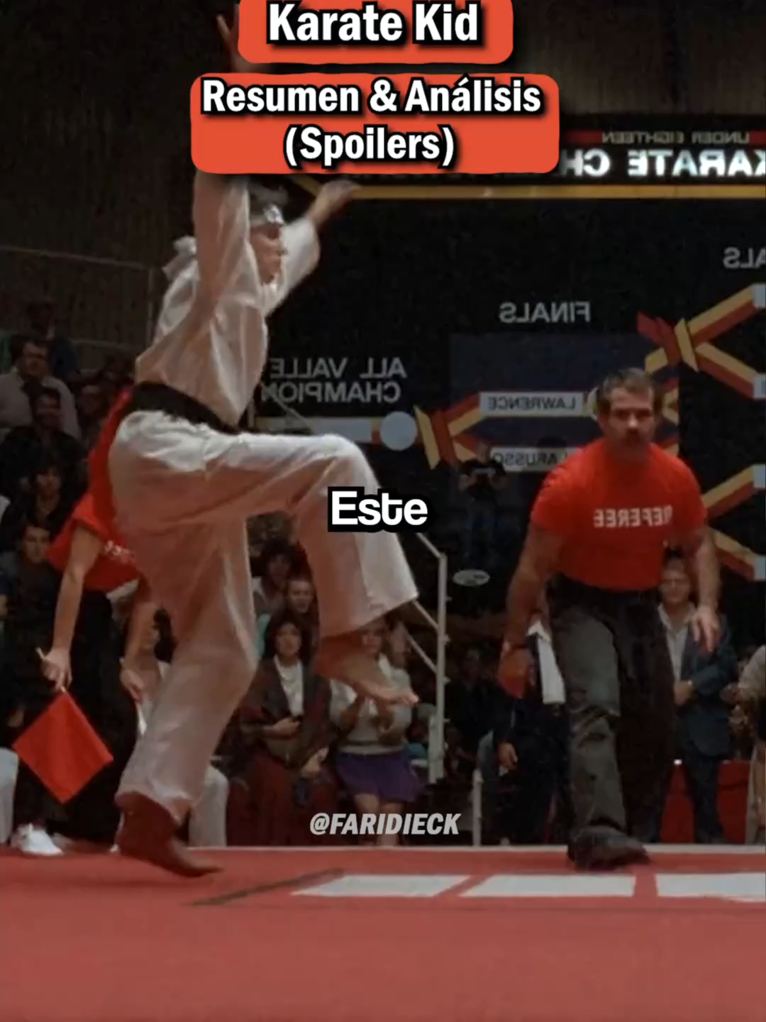 Karate Kid (Spoilers). Resumen y Análisis. Sígueme aquí @faridieck para más relatos y reflexiones.