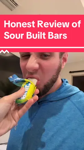 These people out here saying these are good got some crazy taste buds 😂 try it yourself #proteinbar #sour