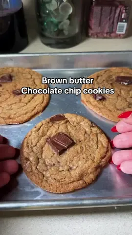 This is ART #cookies #cookiesoftiktok #brownbutterchocolatechipcookies 