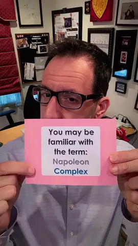 Have you heard the phrase #Napoleon complex? #phrases #TikTokTaughtMe #tiktokpartner 