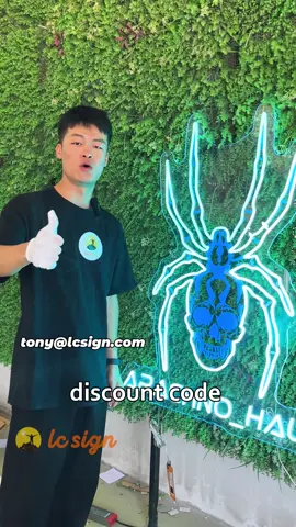 Enter TONYLCSIGN at checkout for 20% OFF your order🔥🆙 Price / Catalog / Order: 📧Tony@lcsign.com #signagemaking #neon #handsign #lcsign  #amazon     