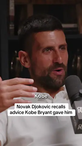 Two legends in their sports 🙏 Full episode with @Novak Djokovic out NOW. Link in bio 🎙️🔗 #USOpen #novakdjokovic #kobebryant #Wimbledon #tennis
