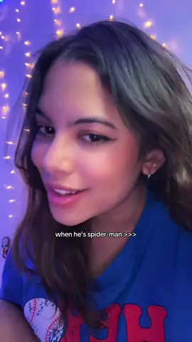 but his secret is safe with me #spiderman 