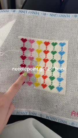 She knew I was so upset lol #needlepoint 