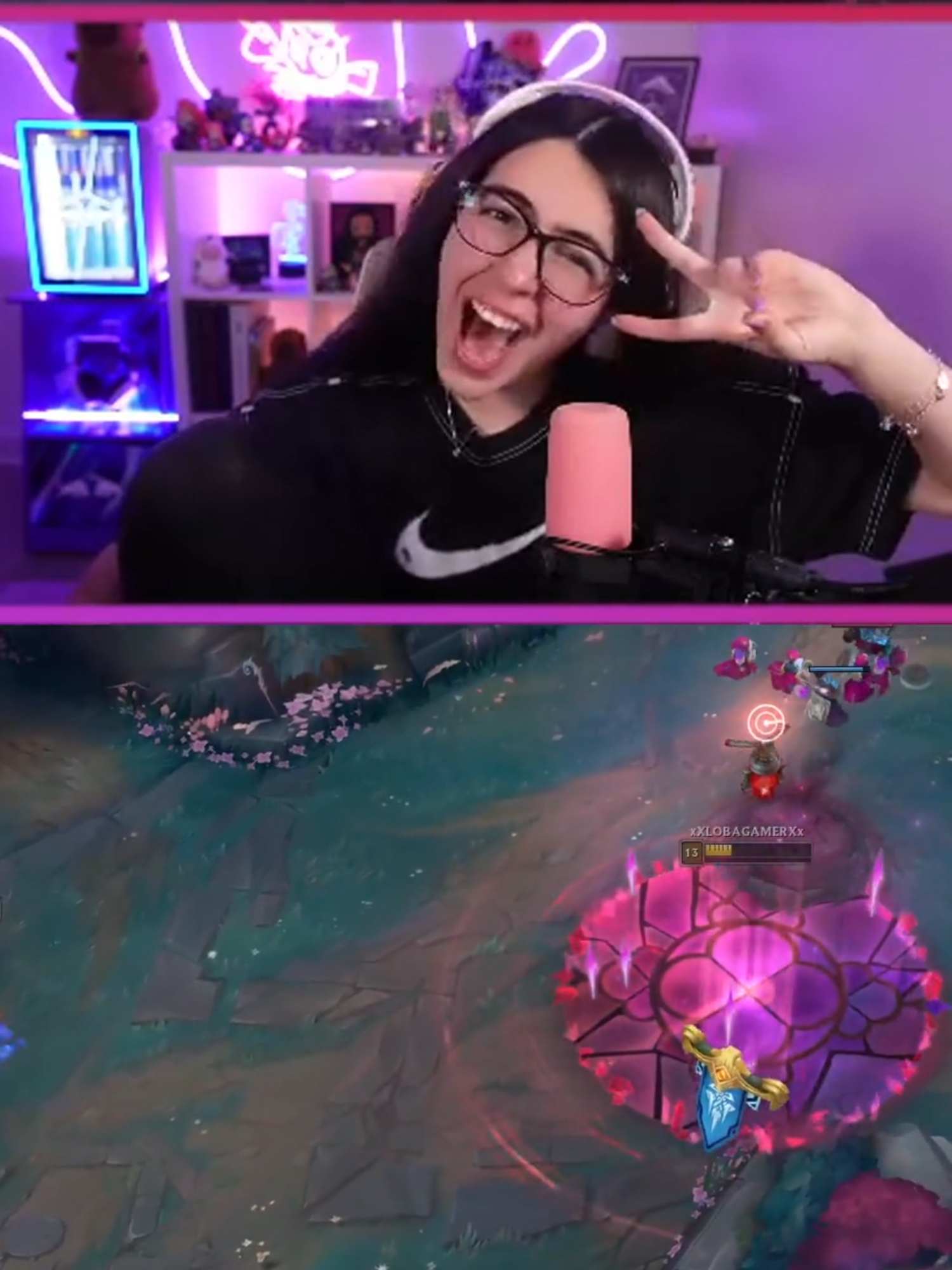VLADIMIR DELETED POR UUN MURCIELAGO - SOFIKIMMY EN EL LOLCITO - MALARDA - GRITO DE MUÑECA POSEÍDA @sofikimmy #twitch #twitchclips #leagueoflegends #sofikimmy #kickclips #nissaxter #nissaxterclips