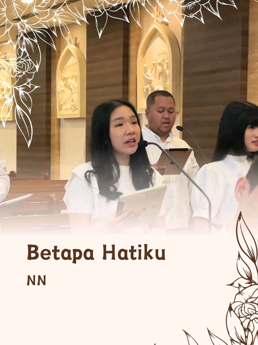 Betapa Hatiku, lagu persembahan misa Katolik #carmendivina #weddingchoirjakarta #betapahatiku #lagupersembahan #orangmudakatolik 