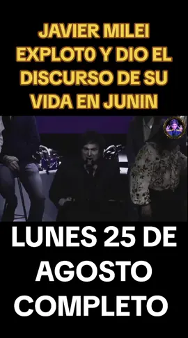 JAVIER MILEI EXPLOT0 Y DIO EL DISCURSO DE SU VIDA EN JUNIN #MILEI #JAVIERMILEI #mileipresidente #argentina #parati 