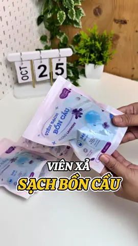 Combo 3 túi 15 viên sạch bồn cầu Gumi #gumi #viensachboncau #viral #shoputni 