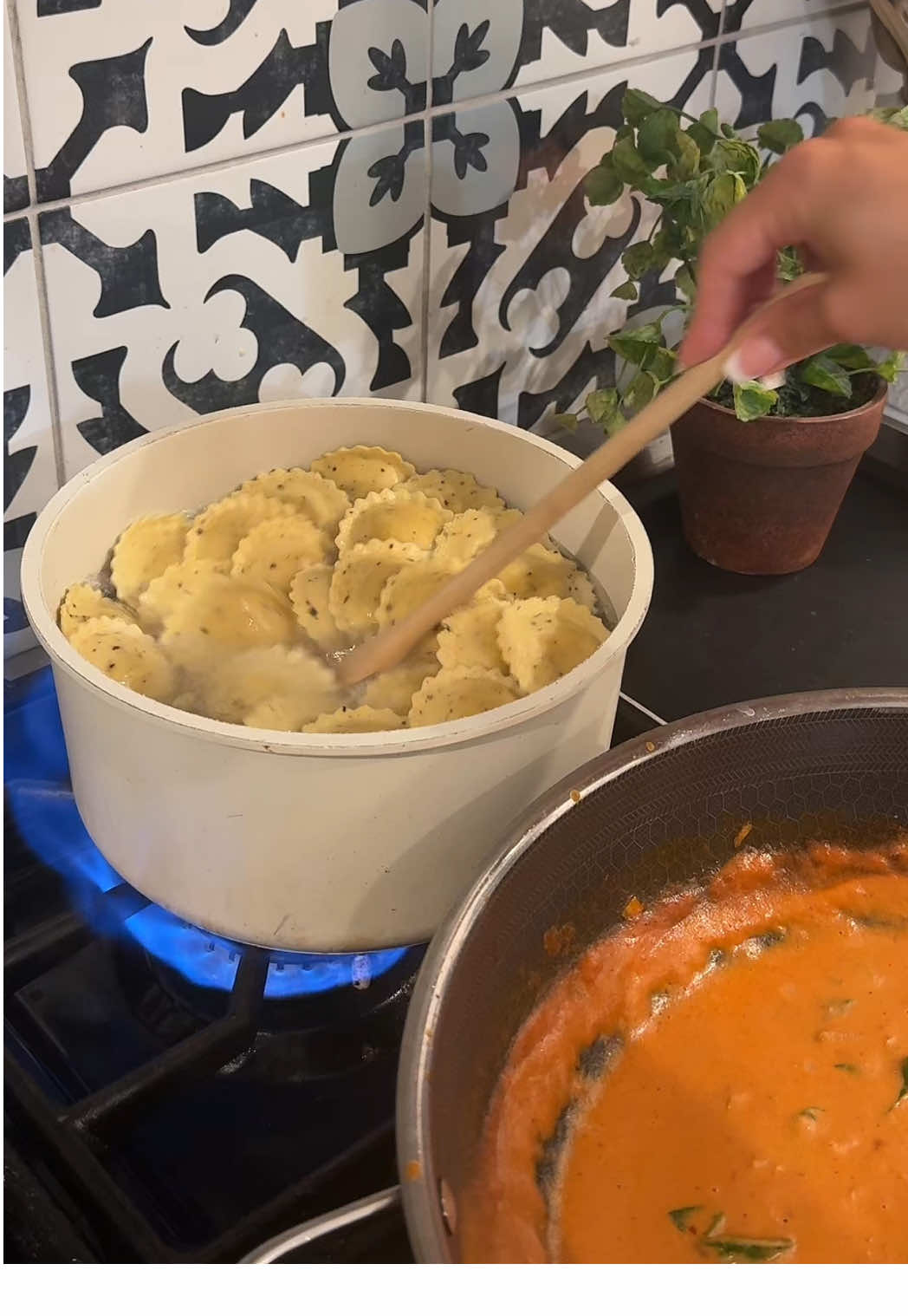 Dinner 🥰🌿🍝