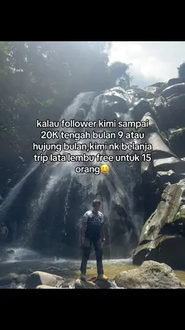 cepat guy follow dgn comment mana tau rezeki🤗#waterfall #latalembu #Hiking #fyppppppppppppppppppppppp #roadto20k 