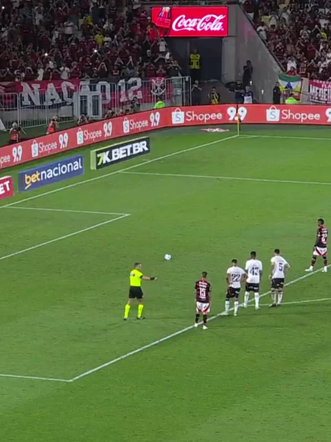GOL DE BRUNO HENRIQUE DO FLAMENGO CONTRA O VITORIA #brunohenrique #futebol #flamengo #vitoria #brasileirao