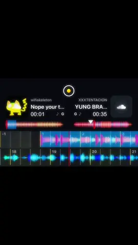 Nope your too late I already died / Yung Bratz #wifiskelton #xxxtentacion #mashup 