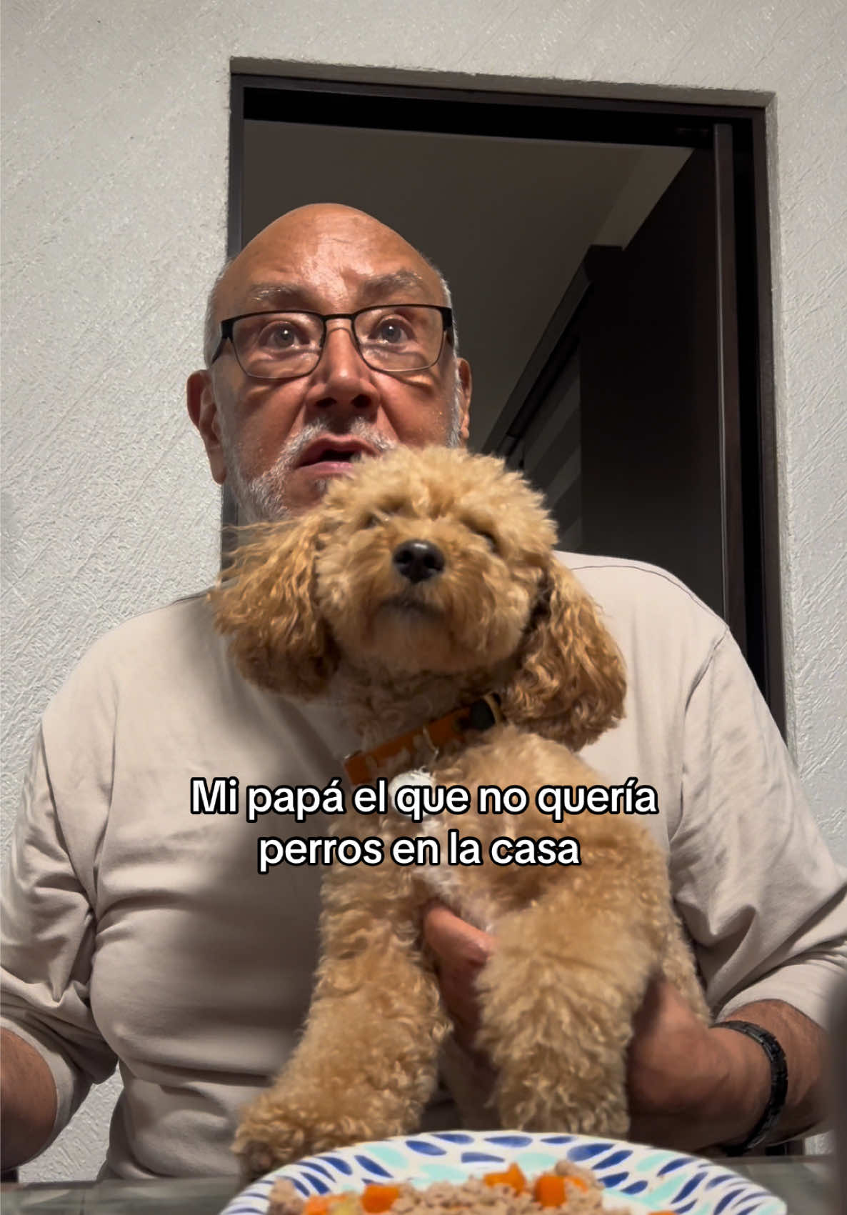 El consentido de la casa 🐶❤️ #comedia #humor #papá #perro #hija 