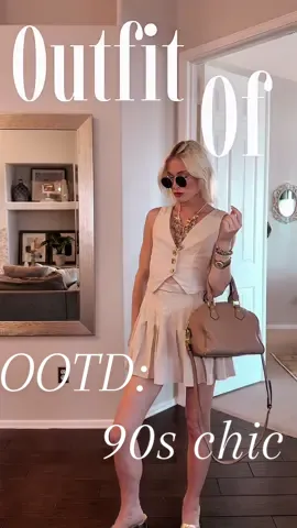 OOTD: Serving 90s chic, Elisabeth James in The Parent Trap ✨🕶️🍷    #OOTD #chicstyle #90sstyle #fashiontiktok #outfitinspo 