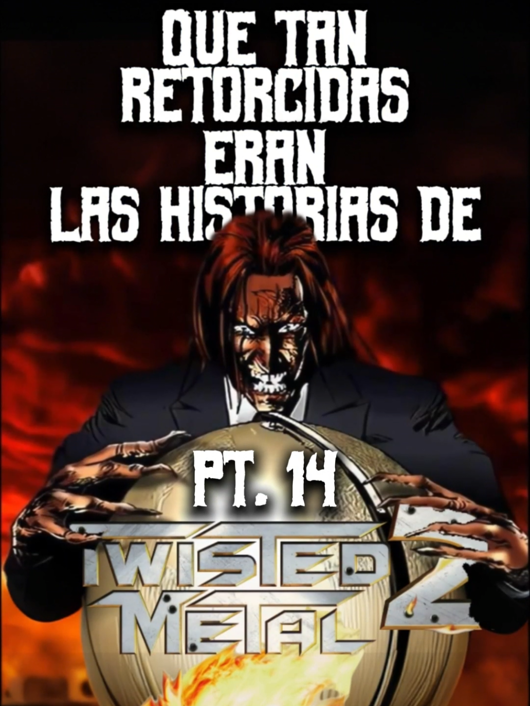 HOY 🔥 Te traemos la 14 historia de personajes de TWISTED METAL 2 🔥 Toca el turno de MINION el demonio responsable de los poderes que tiene Calypso y que regreso para quitárselos.... #gaming #retrogaming #juegosretro #twistedmetal #creatorsearchinsights 