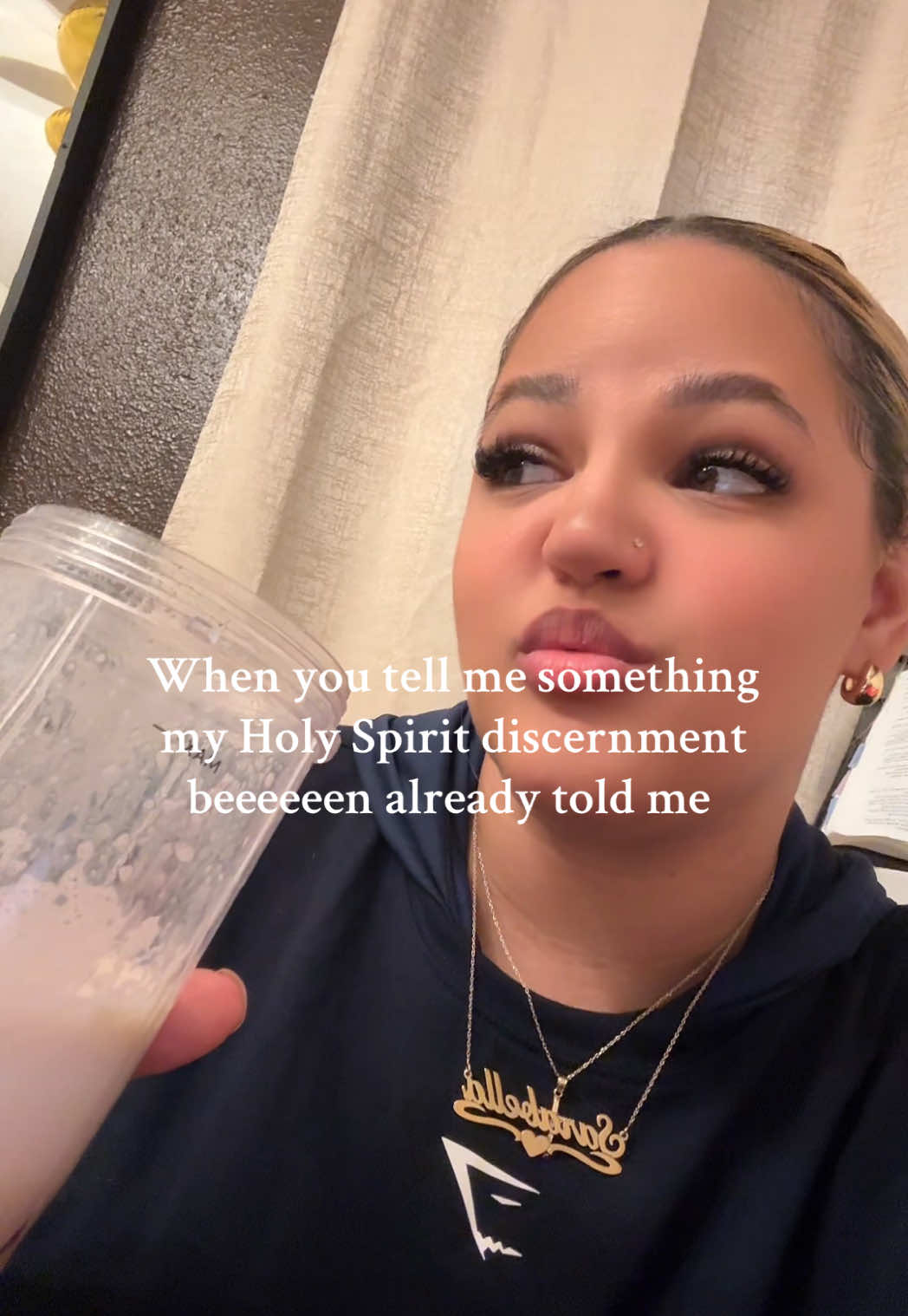 God be tellin me your business not people 🤣 #fyp #christiantiktok 