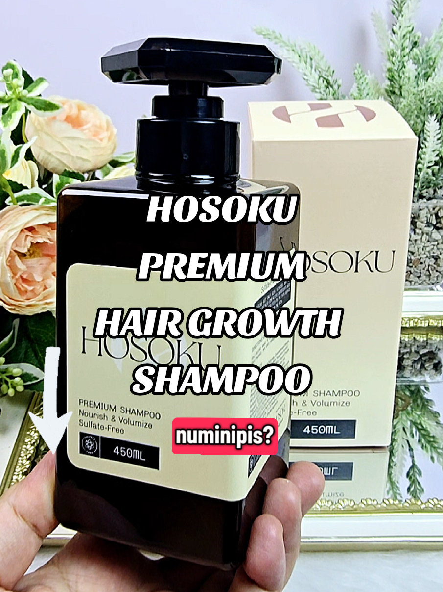 Boost hair growth + strength safely with Hosoku Premium Hair Growth Shampoo! Gentle formula for all hair types. Get yours now! 😃 #hosoku  #hairgrowthshampoo  #hairgoals  #haircare  #strongerhair 