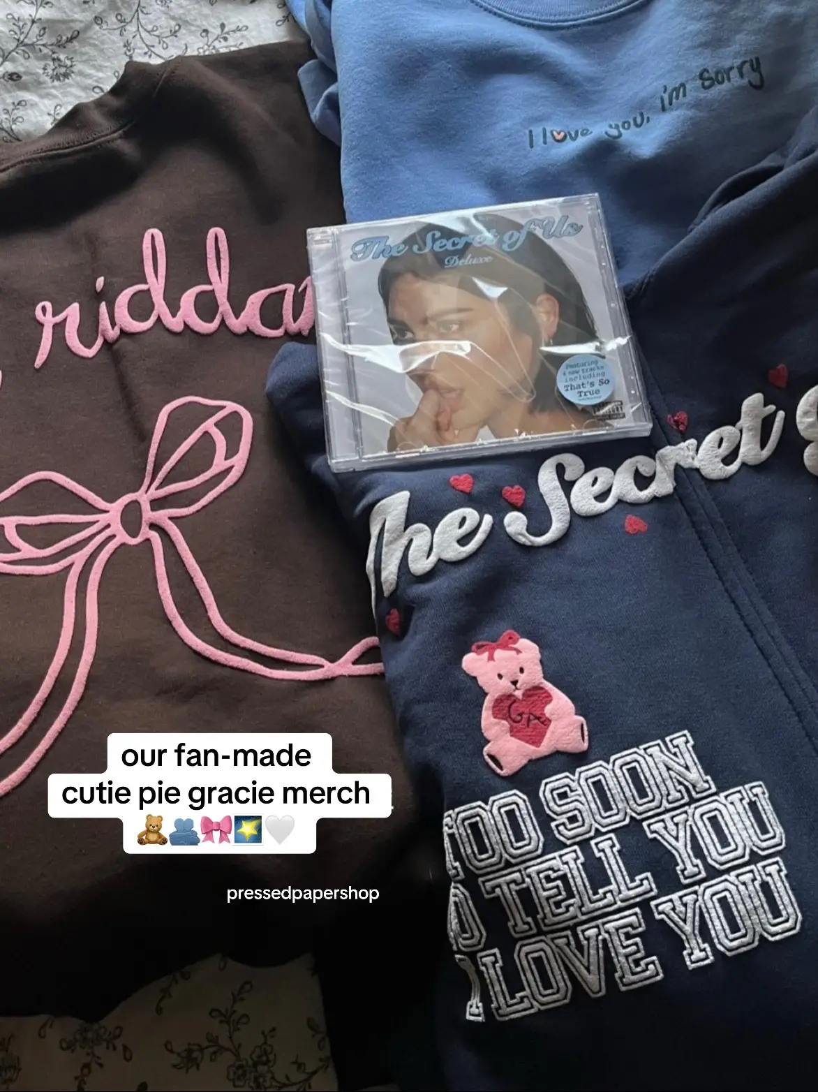 hi gracie abrams we love you #gracieabrams #tsou #tsoutour #tsoudeluxe 