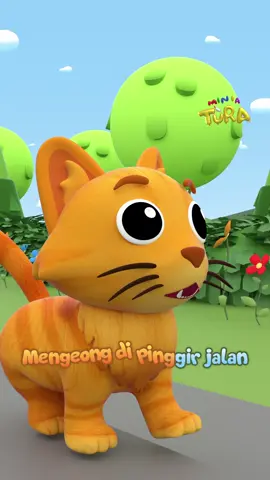 Kucing Mengeong | Animasi Lagu Anak Indonesia #fyp #lagu #laguanak #laguanakindonesia #laguviral 