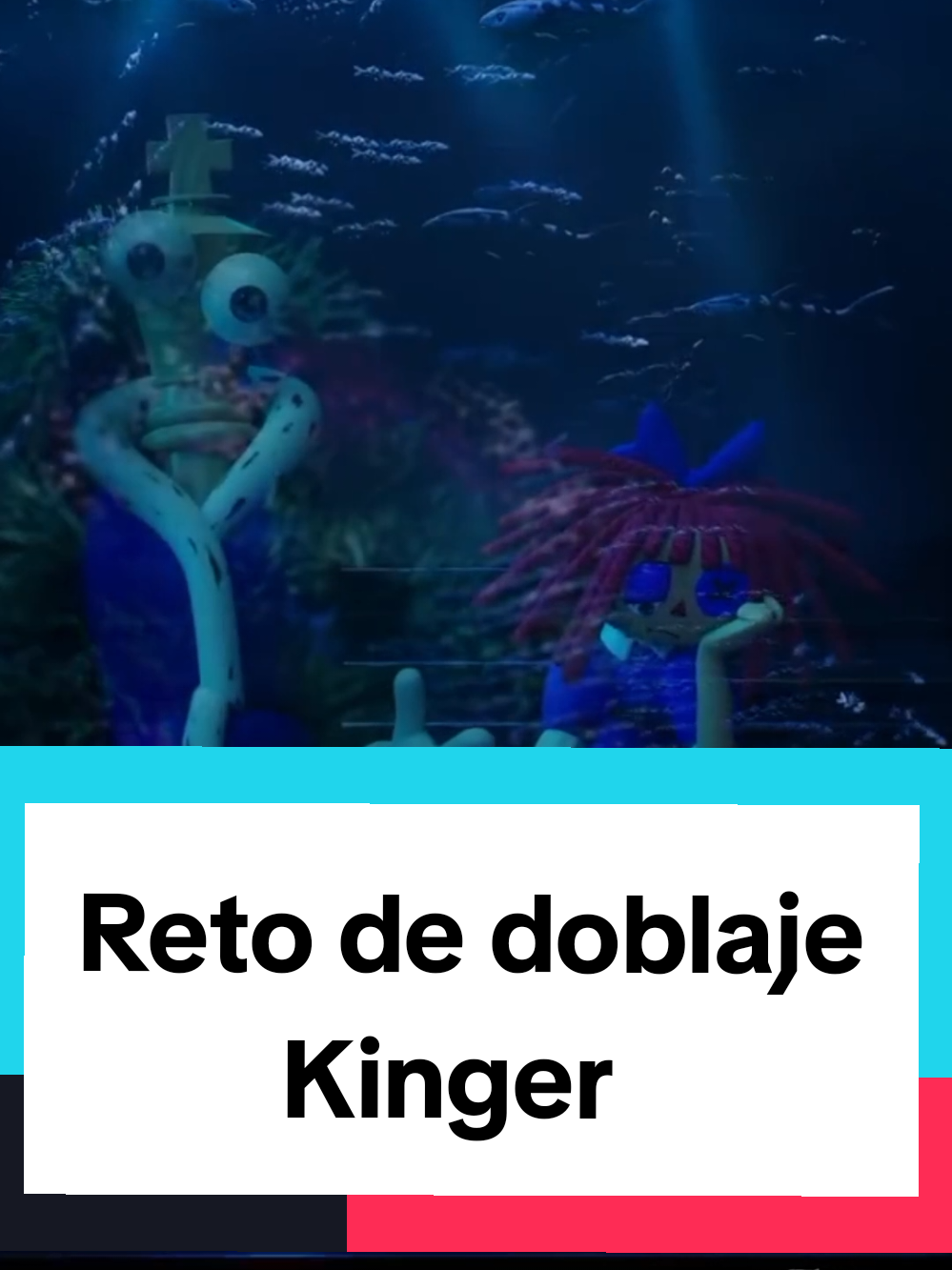 #retodedoblaje Kinger Reto de doblaje #digitalcircus #glitchproductions #jax #pomni 