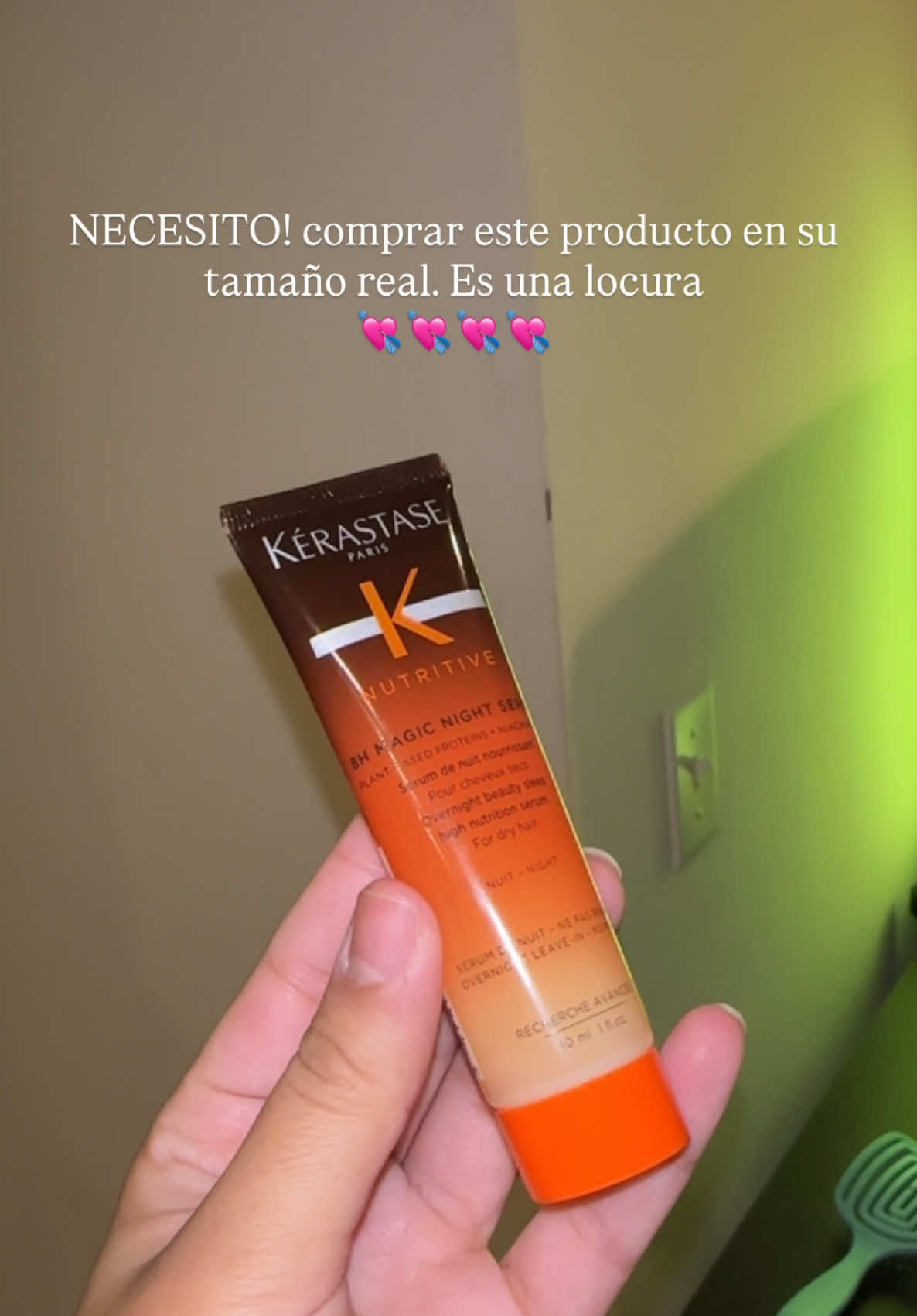 Impactadaaaa✨ #kerastase #cabellolargo #pelazo #lentejas #parati 