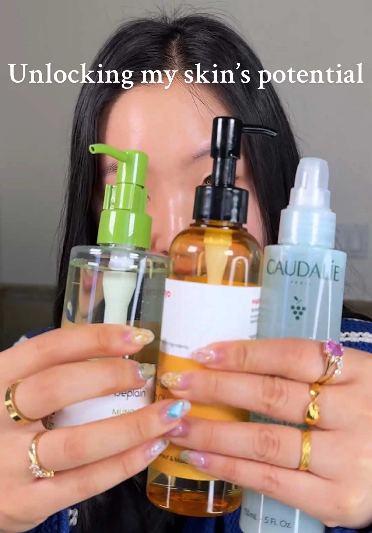 pores, texture, skin health ~ helps with it all products linked in bio #milkyskin