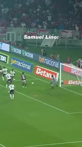 2 gols e 3 assistências, fora o baile! Prazer, Samuel Lino! 😛 #flamengo #mengo #mengao #brasileirao 