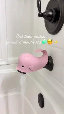 Bed time routine for my 6 month old with her new bath toys from  @Jool Baby 🧼😴✨ #bedtimeroutine #tiktokshopfinds #joolbabyproducts #bathtoys #6monthold 