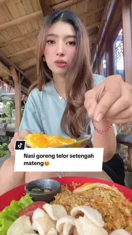 TEAM NASI GORENG TELOR SETENGAH MATENG😍!! #kadekintanpratiwi 
