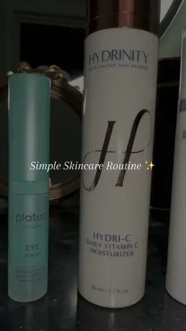 @Danné Montague-King @Hydrinity @PlatedSkinScience #fy #parati #skincare #skincareroutine #rutinadeskincare 