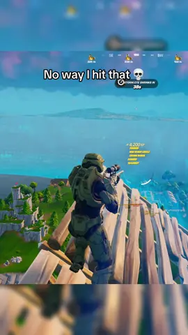 No way I hit that 💀 #fortnite #gaming #fyp 