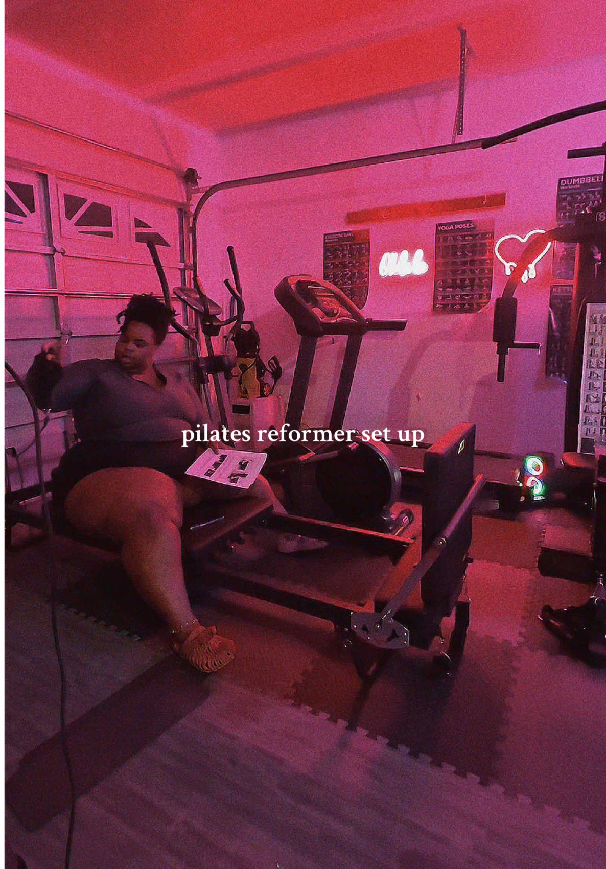Specs:  Store - Amazon | XDDIAS Weight Limit - 400lbs Benefits: Build Muscle, Improve Posture, Helps w/ Balance/Coordination, Sculpting, Low Impact, Endurance & Mobility Color Options - (black) Tension - 4, 22lb springs, 5, 18lb latex tubes Foldable? Yes & has wheels. Assembly: 90% Assembled, just have to add a few touches. Price - orig. $399, sale: $369.  (Yes, I’ll 🔗 it on Amazon & LTK)   A great option to get your Pilates in at home. Perfect to add to a home gym area. Even if you don’t have a designated gym area, you can easily fold and store away and pull out a few times a week. #gym #homegym #pilates #pilatesworkout #pilatesreformer 