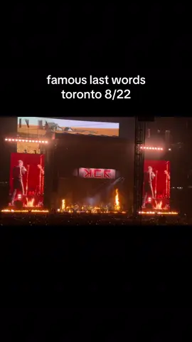 life changing #mcr #mychemicalromance #toronto #fyp #concert 