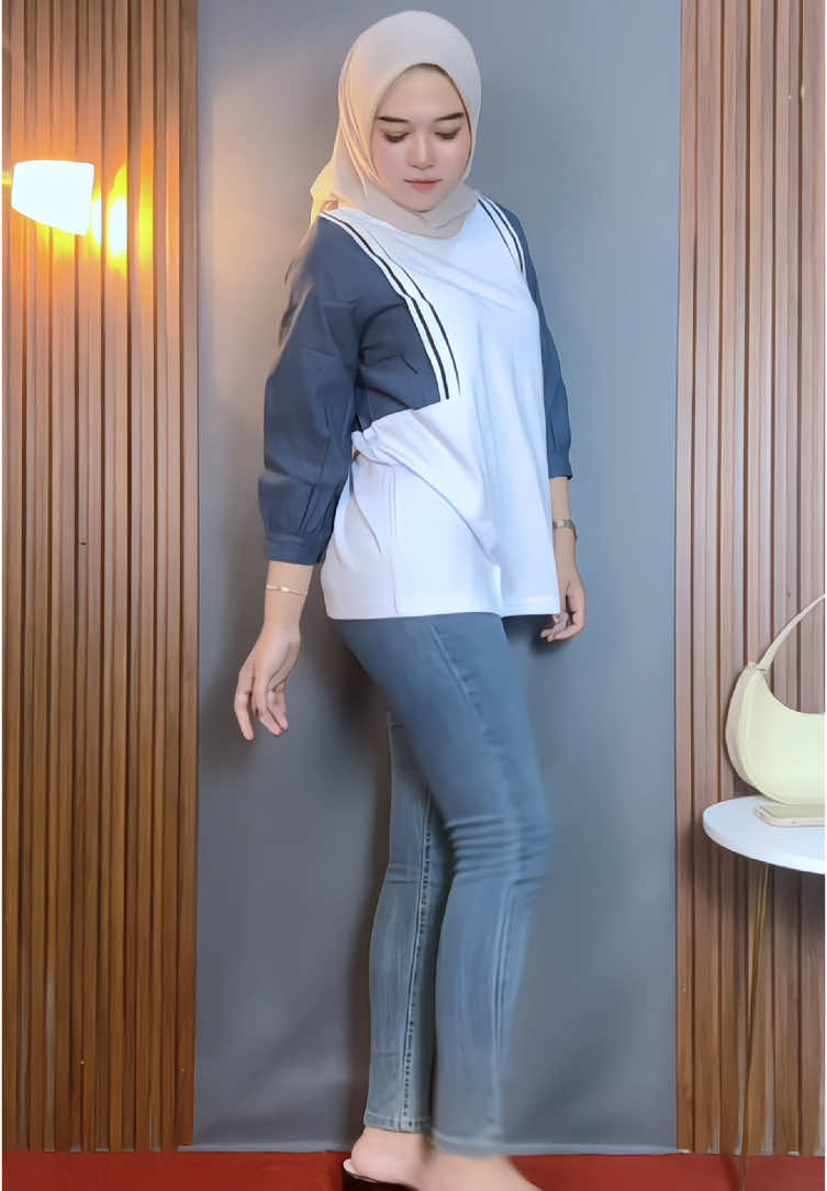 Rekomendasi kaos blouse model simple #atasanwanita #atasanwanita #kaos #blouse 