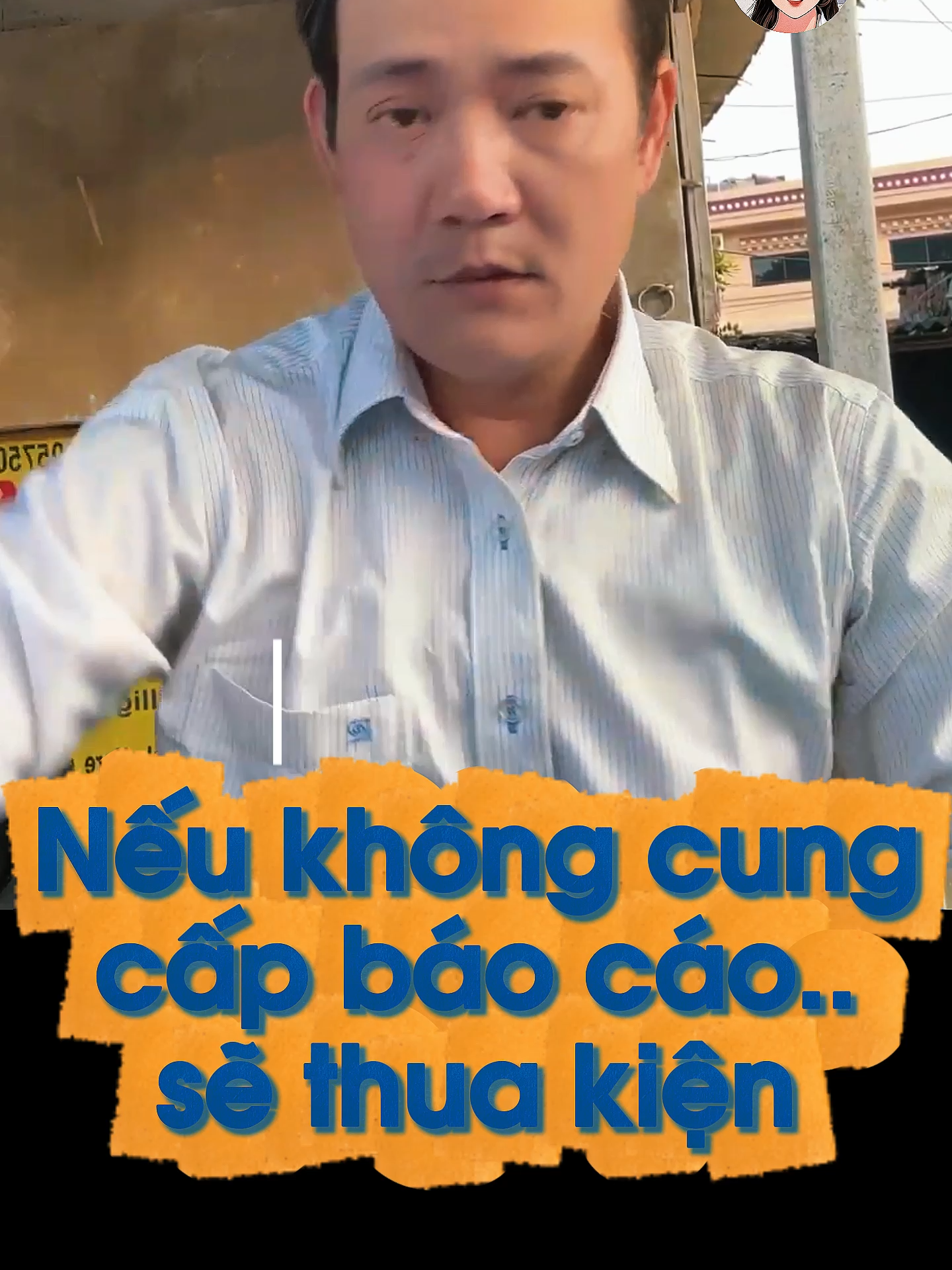 Nếu không cung cấp báo cáo thì bên kia sẽ t/h/u/a k/i/ệ/n#ebook25