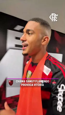 CHAMA SAMU! 🚑😂 O Flamengo atropelou o Vitória no Maracanã e ainda rolou essa provocação com a música da torcida dos caras... 👀 📹: Flamengo #BrasileirãoBetano #FutebolBrasileiro #tiktokesportes #flamengo #samuellino