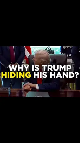 👀 Do you see it?! Trumps hiding his hand.. #trump #trumpsupporters #donaldtrump #fyp #foryou #foryoupage #foryourpage #fypシ #maga #trending #viral #omg #wow #facts #news #breakingnews #breaking #liberal #democrat #conservative #republican Donald Trump MAGA