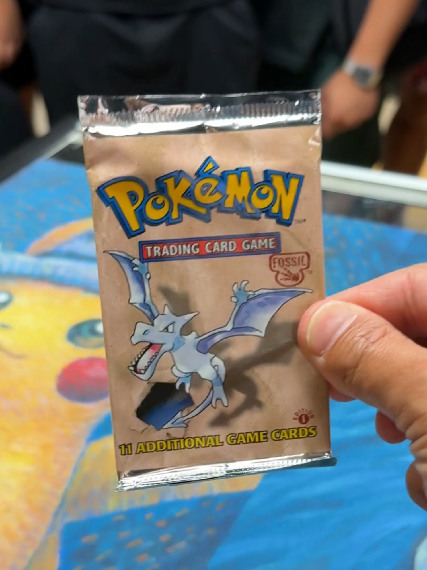 Episode 400 of Should I Open it? Or Should I Keep it Sealed? - 1st Edition Fossil from 1999 Vintage Pack #pokemontcg #pokemoncommunity #pokemon