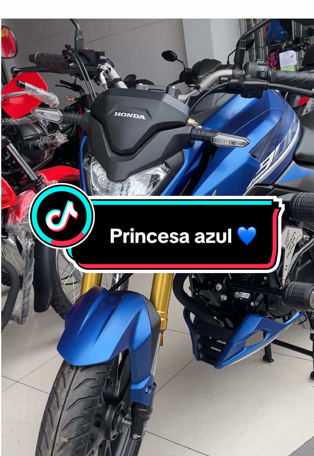 Tu próxima Princesa azul 😎💙 #motoshonda #fyp #motos #perú #paratiiiiiiiiiiiiiiiiiiiiiiiiiiiiiii 