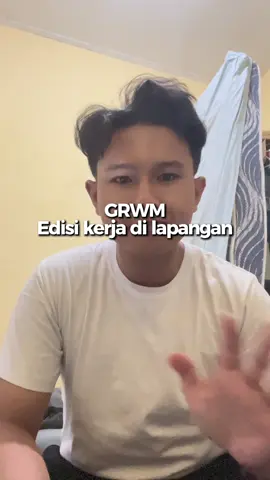 Get ready with me, walau ke lapang harus tetap prepare #grwm #outfit #skincareroutine 
